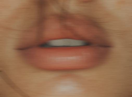 Woman's lips depicting brand voice